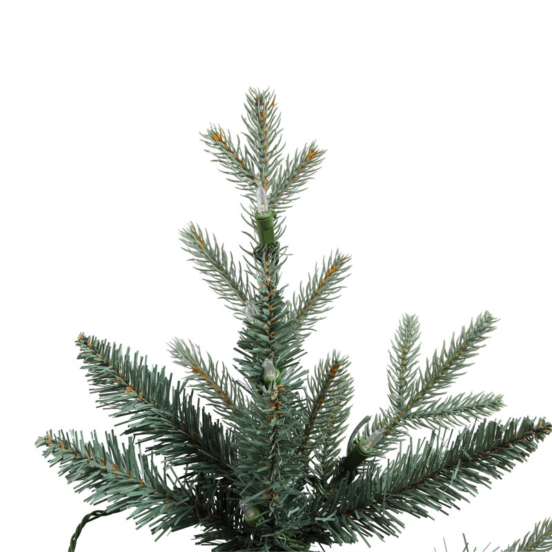 4.5' Lighted Artificial Spruce Christmas Tree