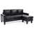 Black Faux Leather selected