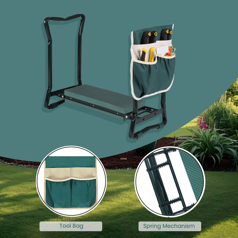 Tabouret de jardin en métal