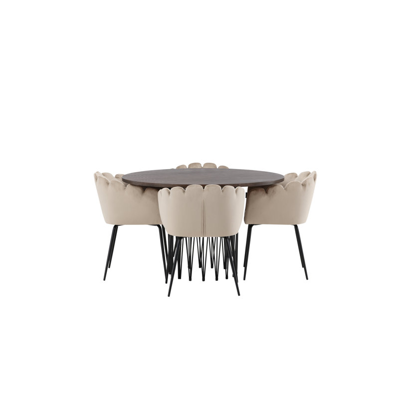 Azaree 4 - Person Dining Set
