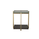 Apex End Table - Gold