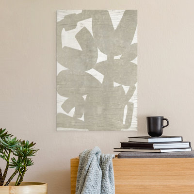 Bouquet de papier abstrait II - Impression sur toile seulement - NON-CADRE