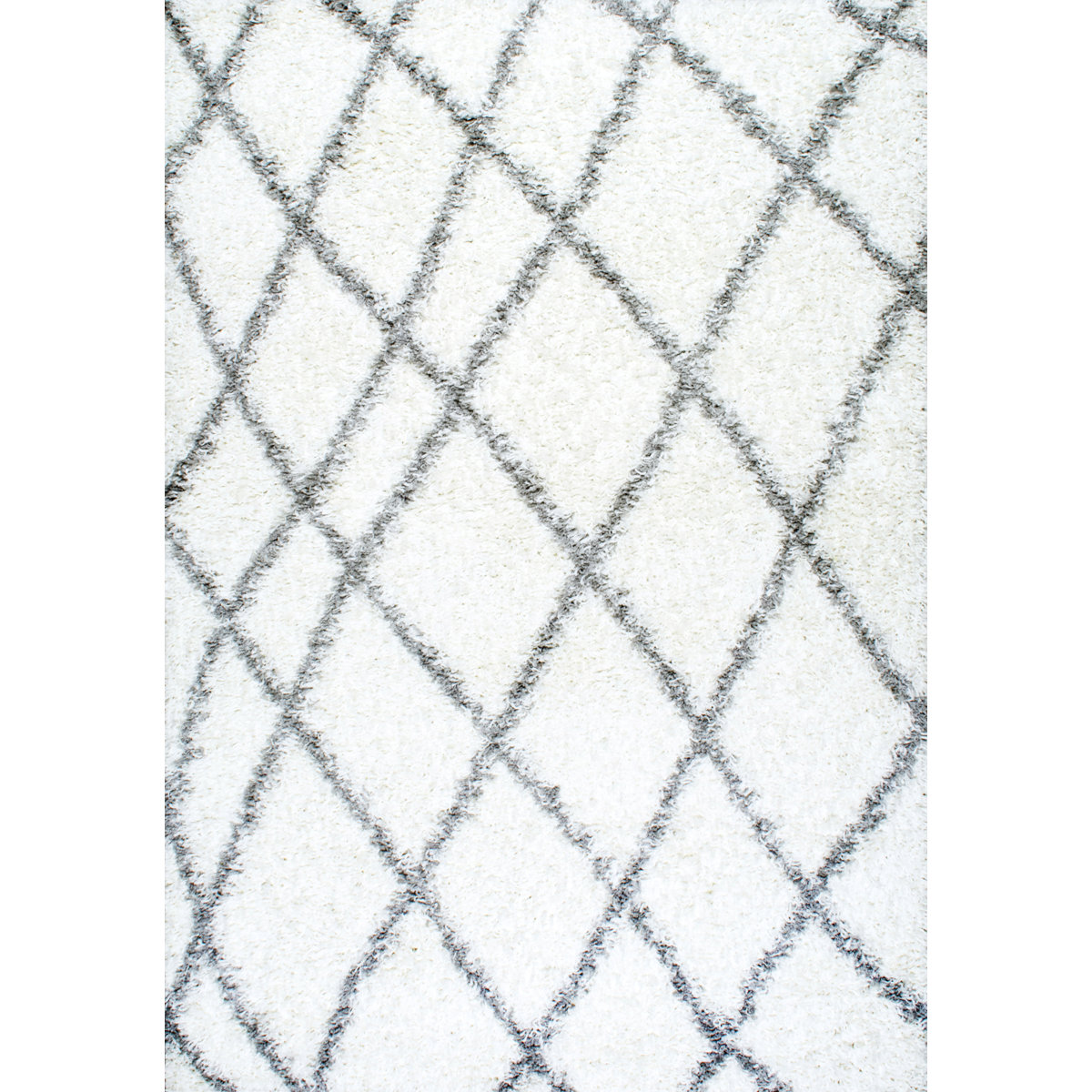 Wade Logan® Arteta Moroccan Shag Area Rug for Living Room Bedroom ...