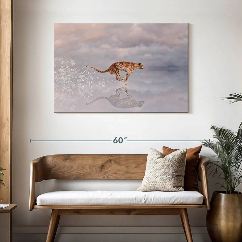 Brampt Speedy Wild Cat, 30" H x 45" W