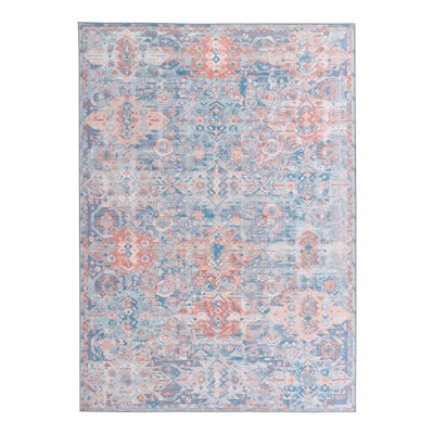 Mayzelle Chenille Oriental Indoor Rug