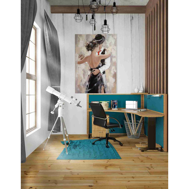 «Tango» par Alexander Gunin, art mural sur toile, H 40 po x l 26 po x P 1,25 po