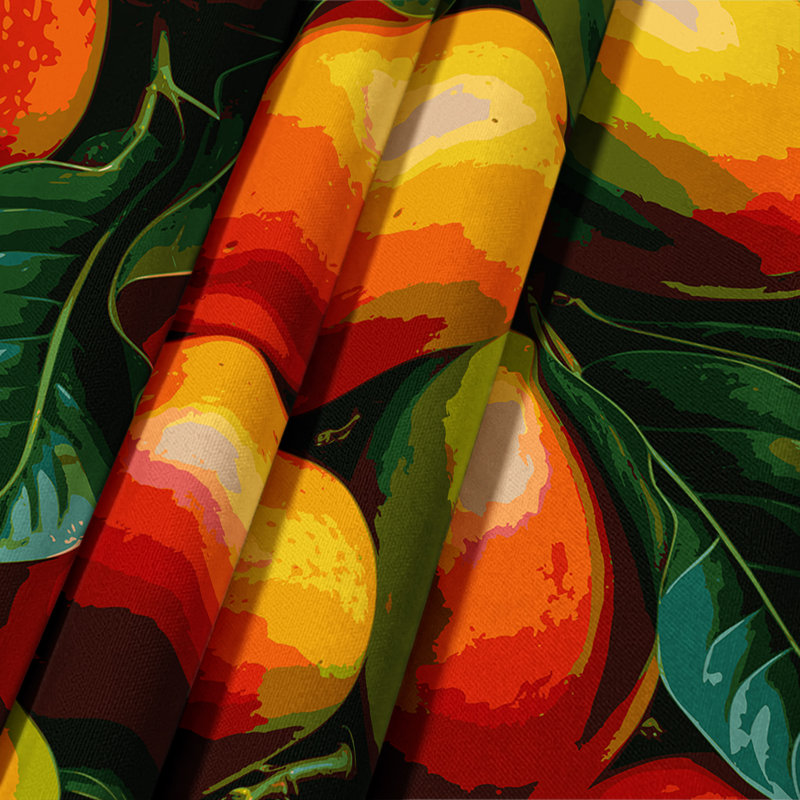 Tapisserie murale «Fruit Mango» Tommy Atkins, 26" x 36"