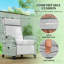 Fauteuil inclinable gris, Fauteuil inclinable d'extérieur