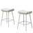 Upholstered 26" Backless Saddle Barstools-209195-5290094