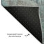 Tapis abstrait lavable à la machine de qualité supérieure Mayfield AMF2100-395341024-395341033