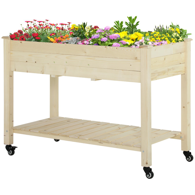 Raised Garden Bed, Natural