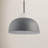 Damarion 1 - Light Gray/White Pendant