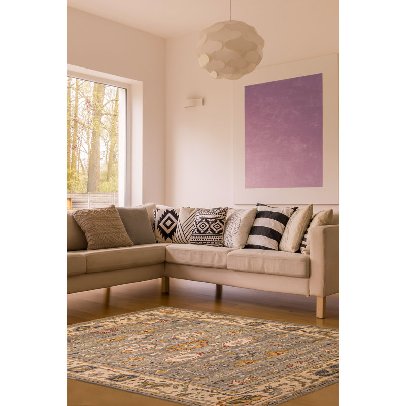 Jules Serapi Grey Rug 7'10" x 9'10"