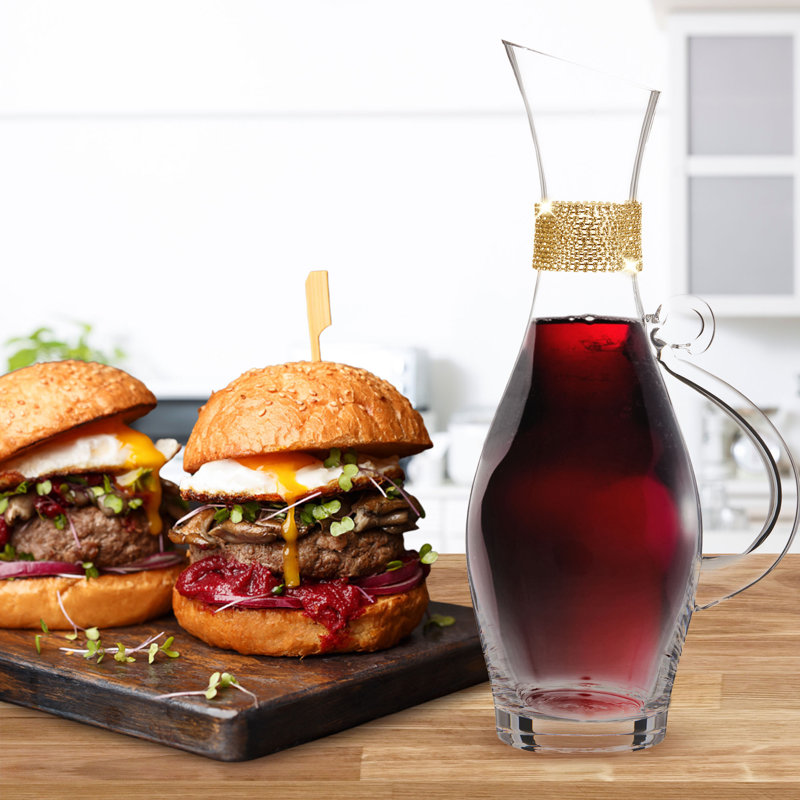 Corvese 40 oz Carafe à vin, Or