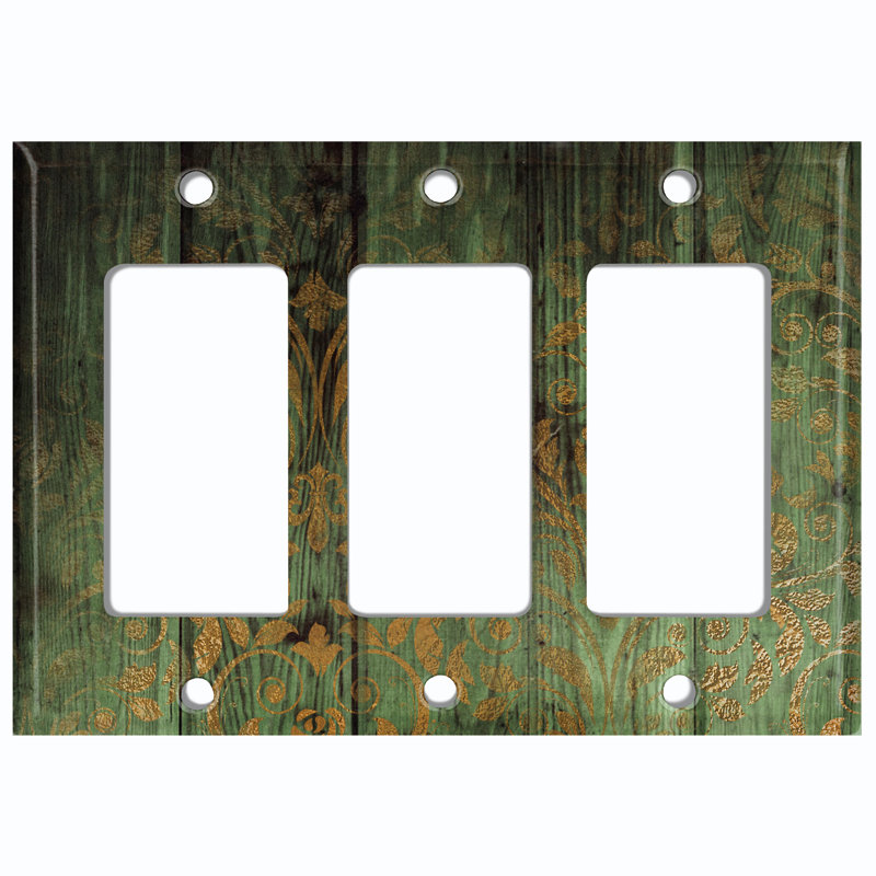 3 - Gang Toggle Light Switch Standard Wall Plate