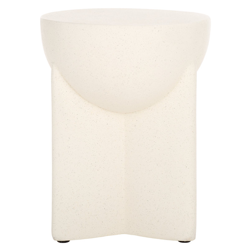 Table d'appoint Vidette, Blanc
