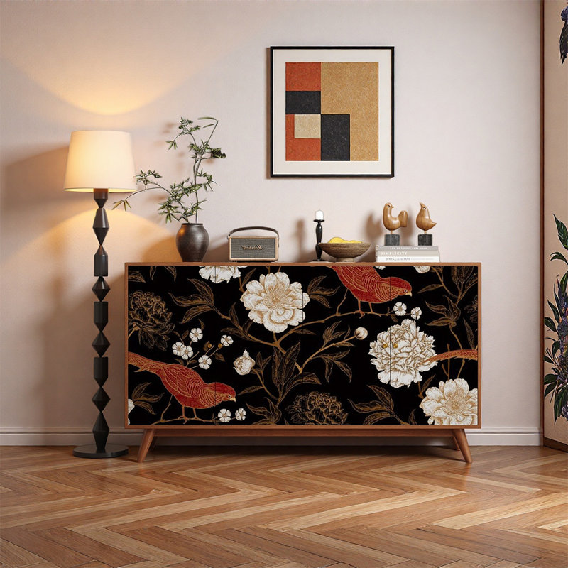 Nouveau buffet en bois artistique chinois