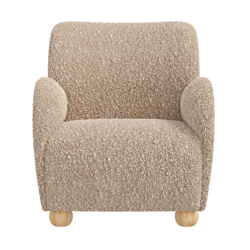 Fauteuil Portland Portland, Peluche chameau
