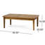 Table basse sophistiquée en bois et stable avec un attrait-1187896065