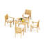 Napa Outdoor 5 - Piece Teak Dining Set