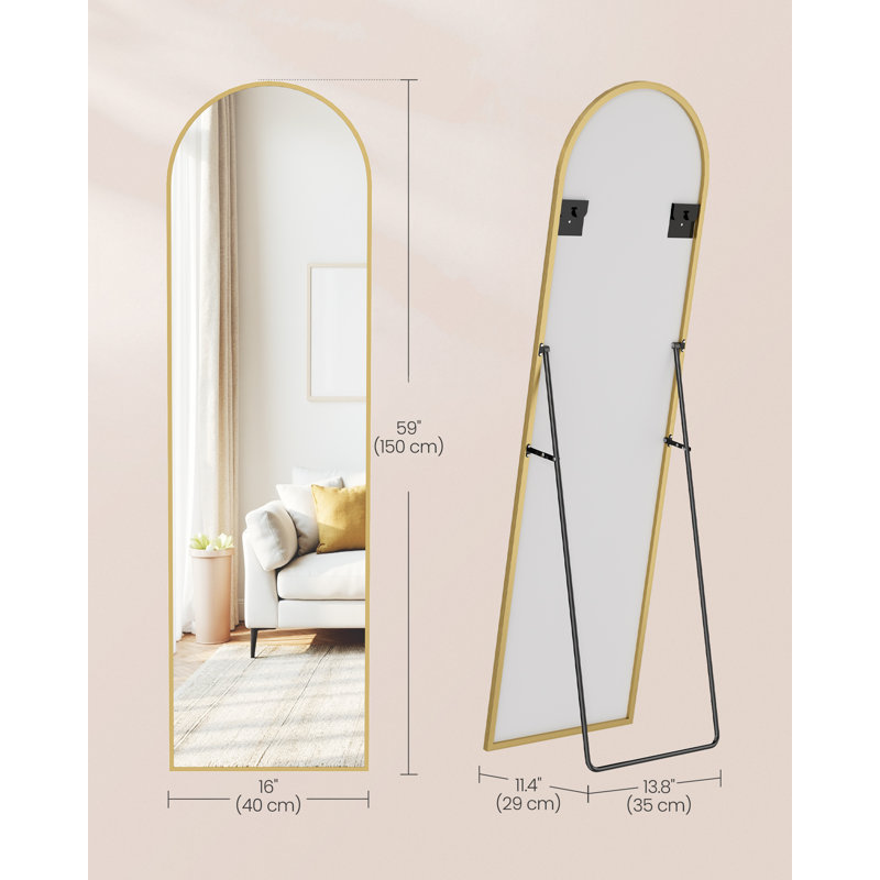 Aluminium U-Shaped Mirror