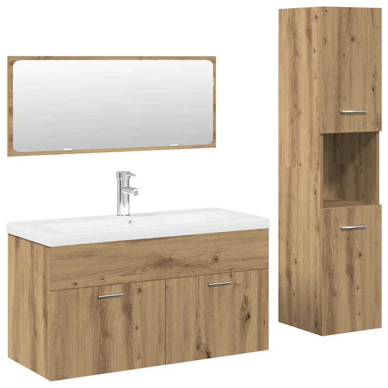 Banjeet Bathroom Suite, Old Wood