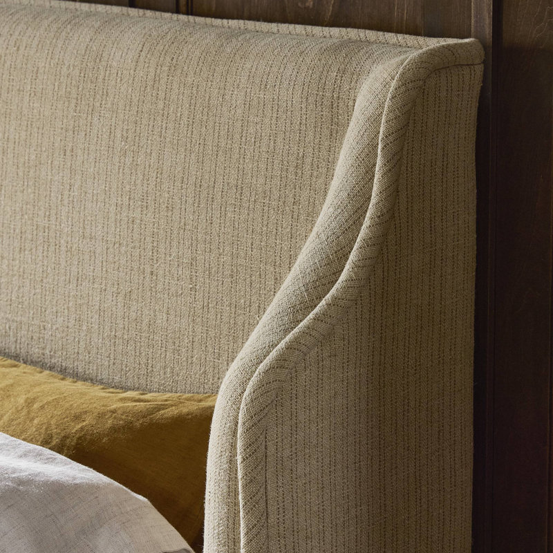 Noelia Bed, King, Laine Natural