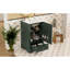 Meuble-lavabo de 50 cm pour petites salles de bain, avec lavabo en céramique, rangement astucieux et charnières à fermeture douce pour une utilisation silencieuse. Compact avec structure en bois massif, lavabo et système d'organisation.