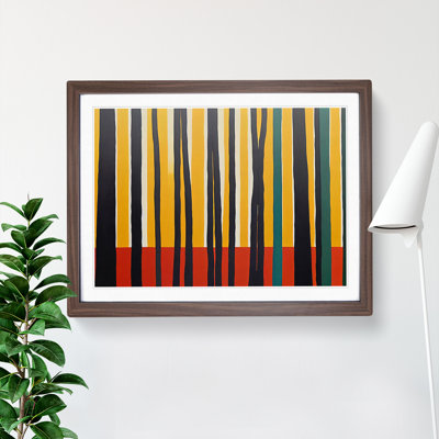 Abstract Spring Forest Vol.2 - Framed Print
