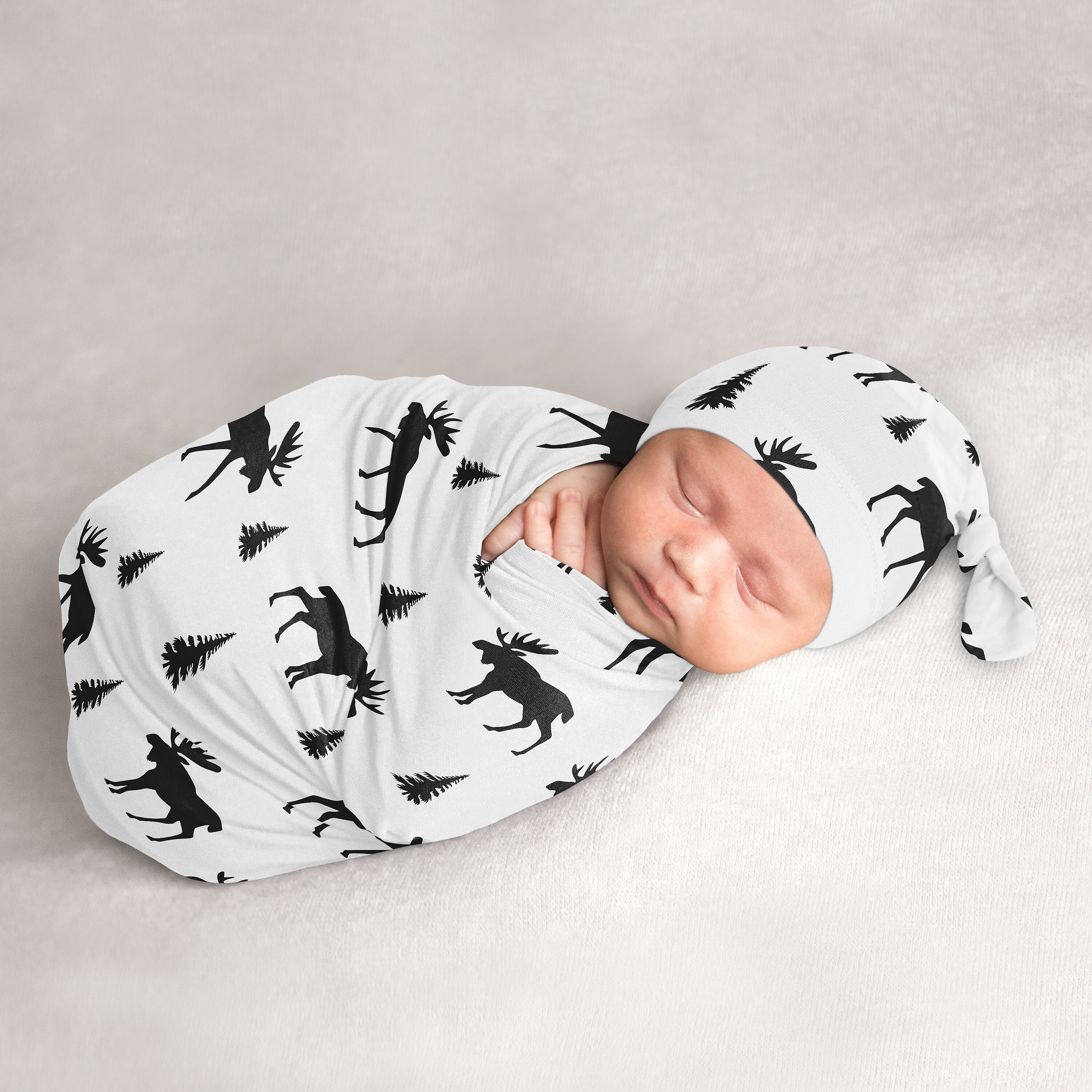 Sweet Jojo Designs Boy Swaddle Baby Blanket Wild West Collection