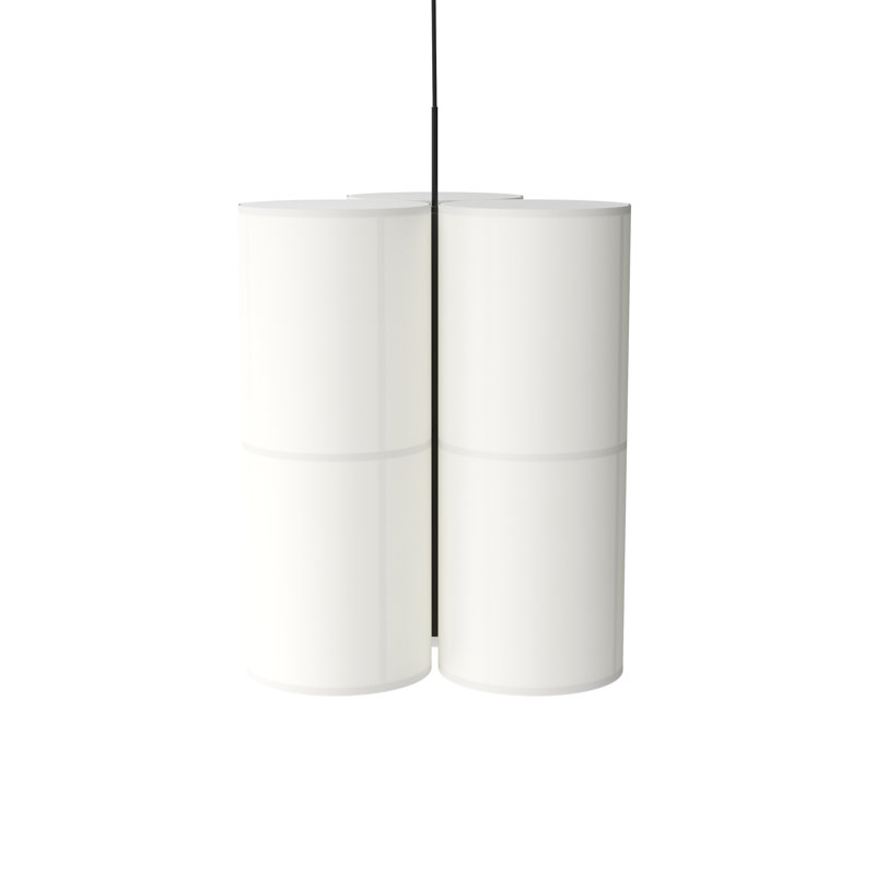 Hashira 3 - Light Pendant, 23.6" H x 14.6" W x 14.6" D, Raw