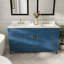 Meuble-lavabo de salle de bain avec 2 lavabos-695830495
