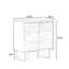 Armoire de rangement Nordic Wabi-Sabi