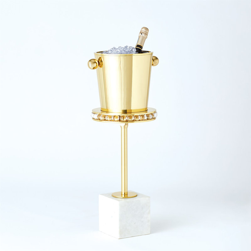 Margot Champagne Bucket, Brass