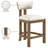 Phalan Vegan Leather Upholstered Counter Stool-413697089-413697126