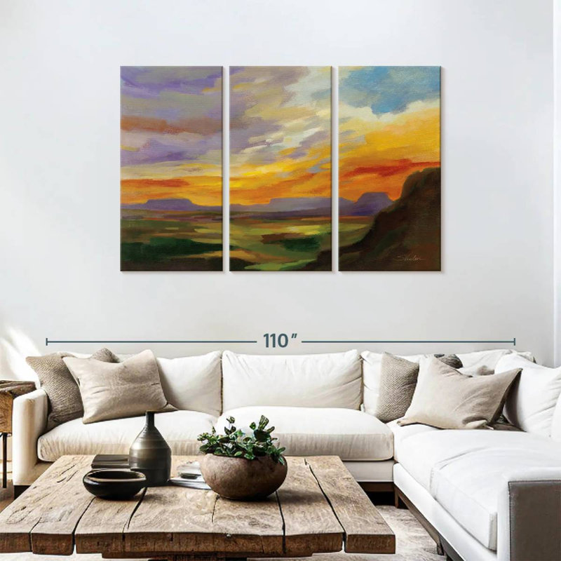 Alvord Sonoran Desert Sunset, 48" H x 74" W