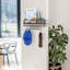 Entryway Wall Organizer With Key Hooks