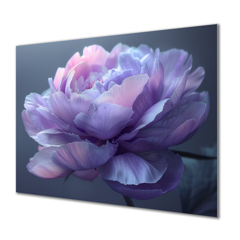 Russ - pivoines, art mural, salon, H 30 po x l 40 po, Sans cadre