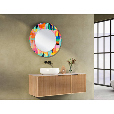 Dahna Round Mirror