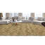 Tapis floral en soie / laine noué à la main brun / doré Floral-88952945