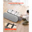 Banc de rangement repose-pieds ovale