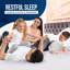 Surmatelas hypoallergénique matelassé et respirant très grand