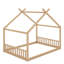 Lit de maison de style Montessori pour enfants, cadre de lit au sol avec tête et pied de lit-51721352-51721349