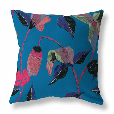Nature's Embroidery Indoor/Outdoor Pillow