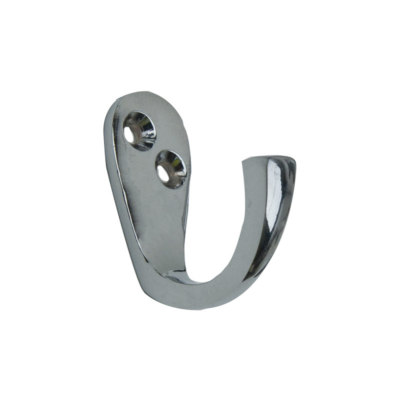 Mexia Brass Wall Wall Hook, Polished Chrome