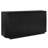 64" Modern Fluted Sideboard Buffet Cabinet - Grey Oak Storage Credenza-50076384