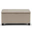 Repose-pieds rectangulaire avec rangement relevable Dover-1897544016