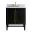 Mason 30" Single Bathroom Vanity with Carrara Marble Top-389297102-389297096-389297097