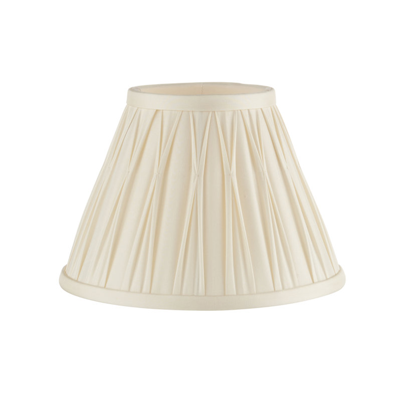 Chatsworth 20cm Silk Empire Lamp Shade, Ivory