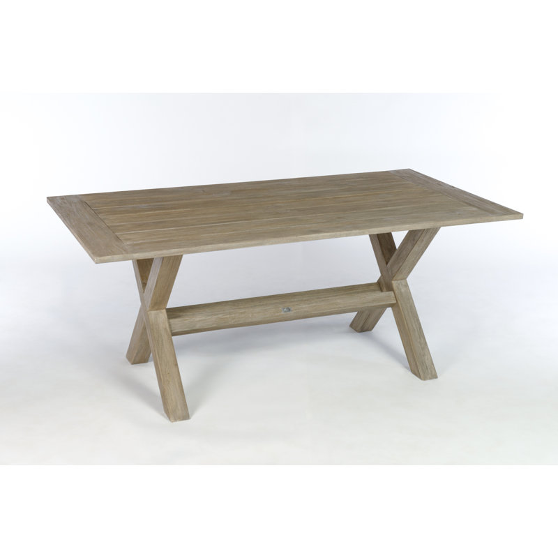 Lakewood Outdoor Teak Dining Table, 29'' H X 39'' D X 72'' W, Brown